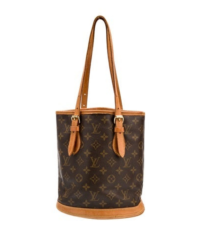 Louis Vuitton Vuitton Lv Monogram Petit Bucket