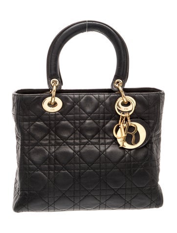 Cannage Lady Dior Medium Vintage