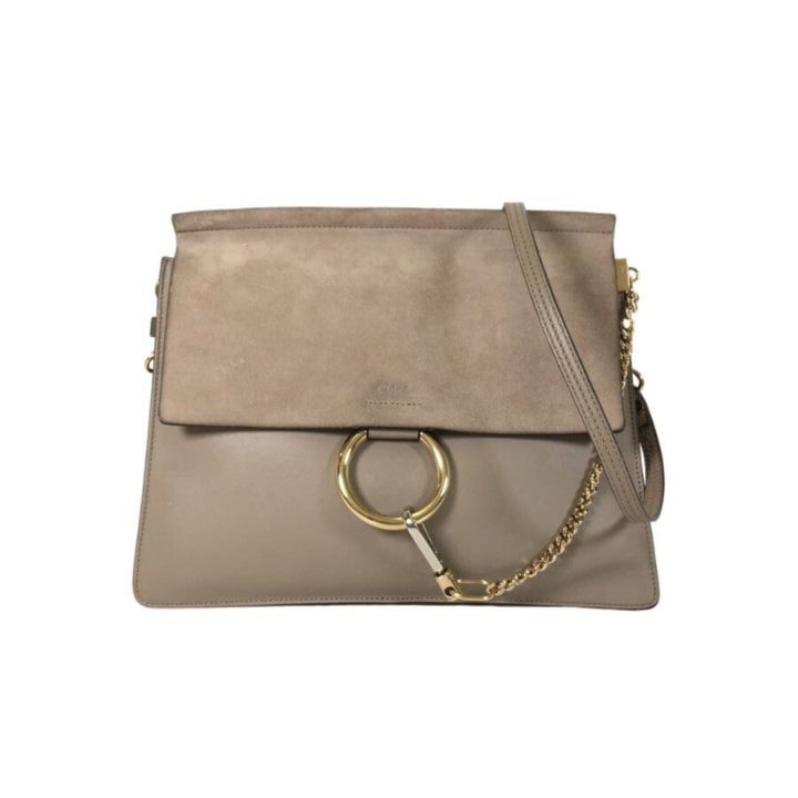Chloe Medium Suede Faye Bag