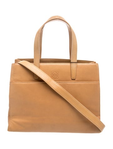 Leather Top Handle Bag