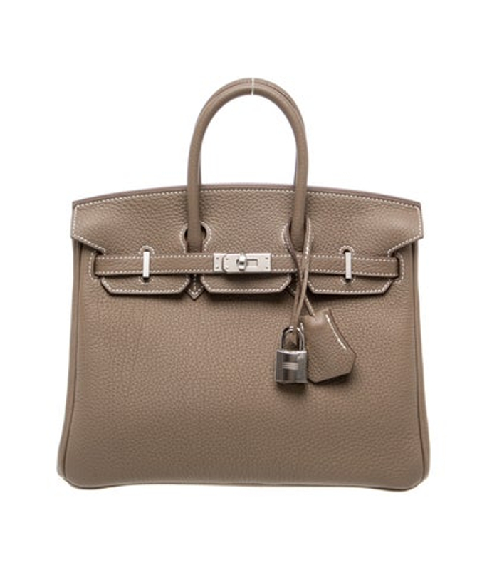 Hermes 2025 Togo Birkin 25 W Tags