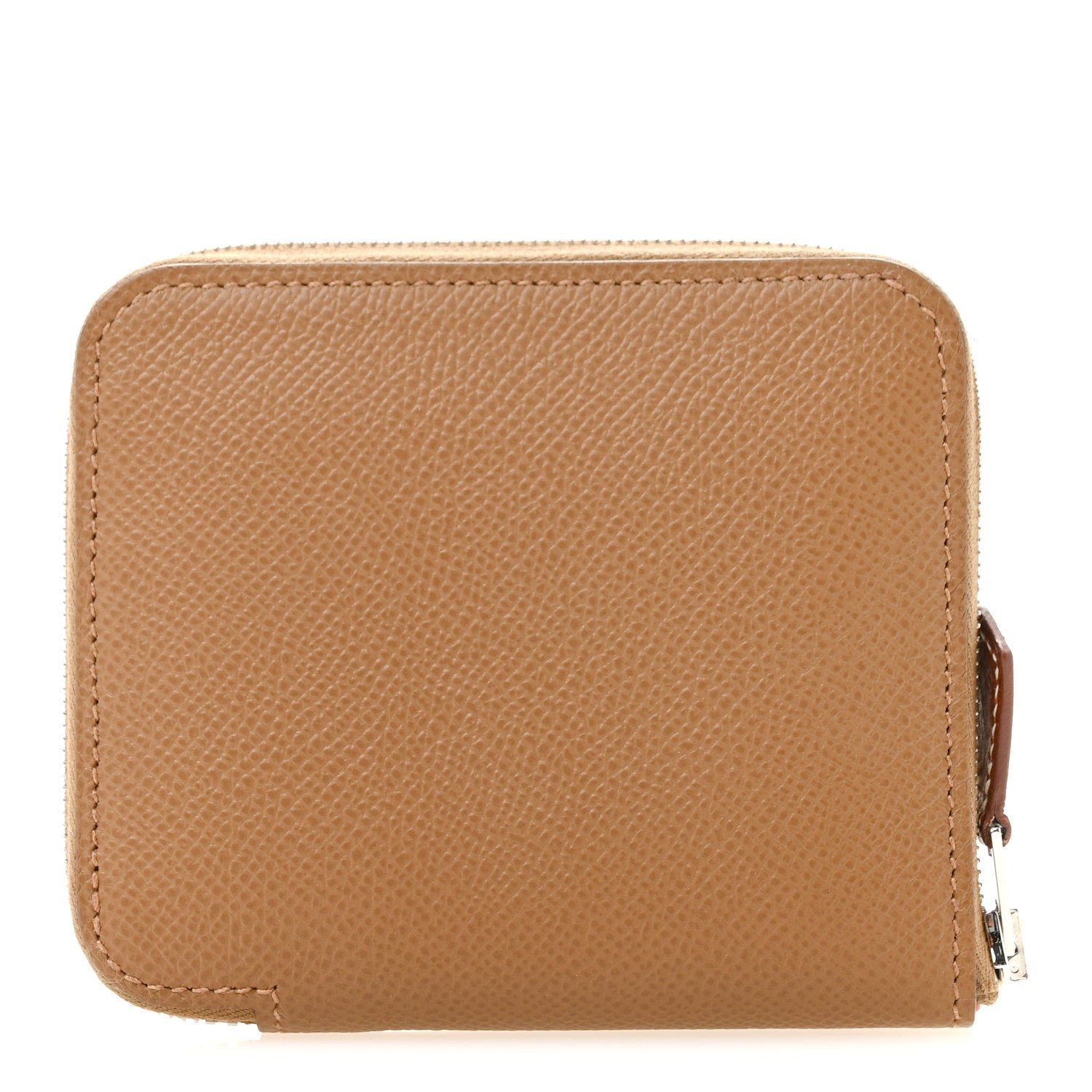 Hermes Hermes Epsom Silk'In Compact Wallet Alezan