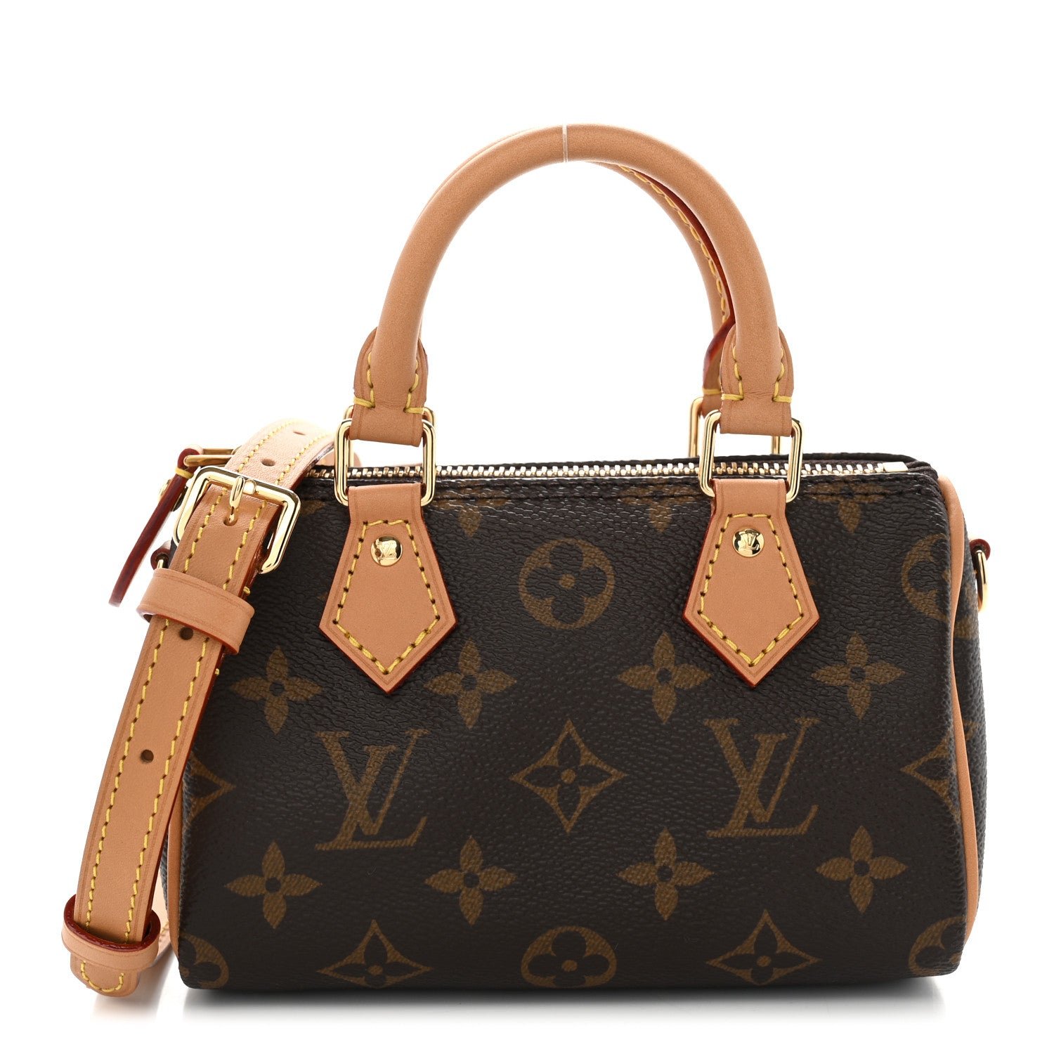 Louis Vuitton Monogram Nano Speedy Bandouliere