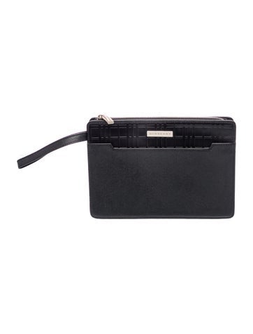 Burberry Leather Clutch
