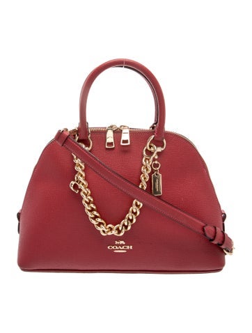Leather Top Handle Bag