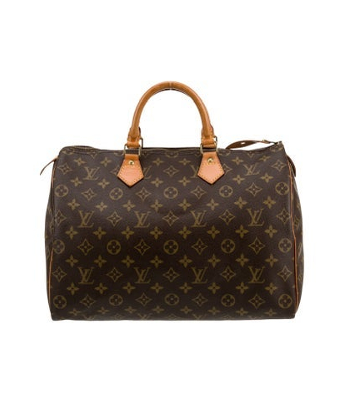 Louis Vuitton Vuitton Lv Monogram Speedy 35