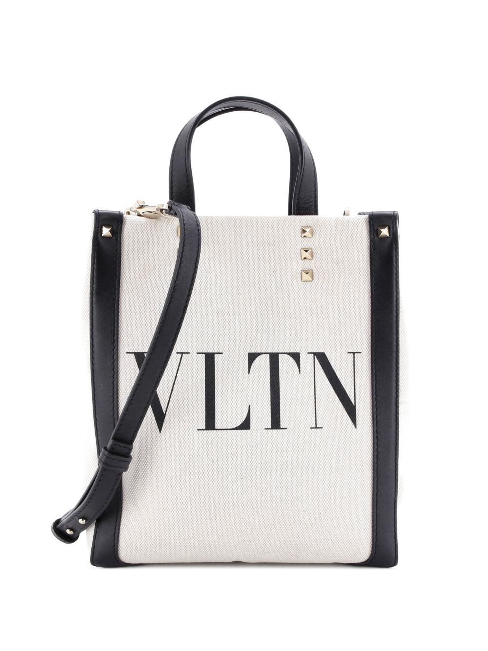 Grande Plage VLTN Canvas Mini tote bag