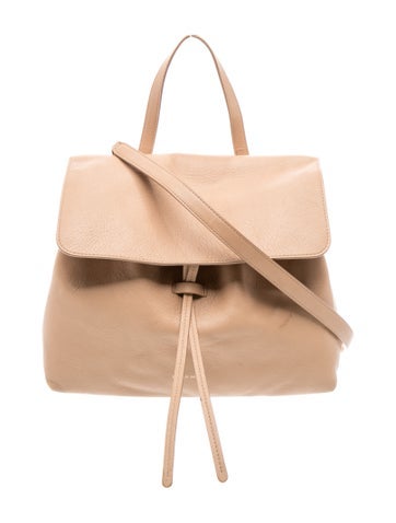 Mansur Gavriel Leather Top Handle Bag