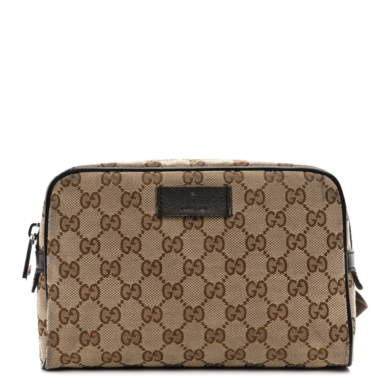 Gucci Monogram Belt Bag Dark Brown