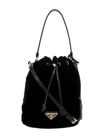 Enameled Metal Triangle Bucket Bag