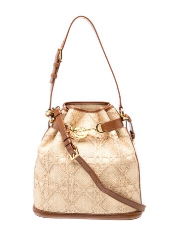 Raffia Bucket Bag 2023