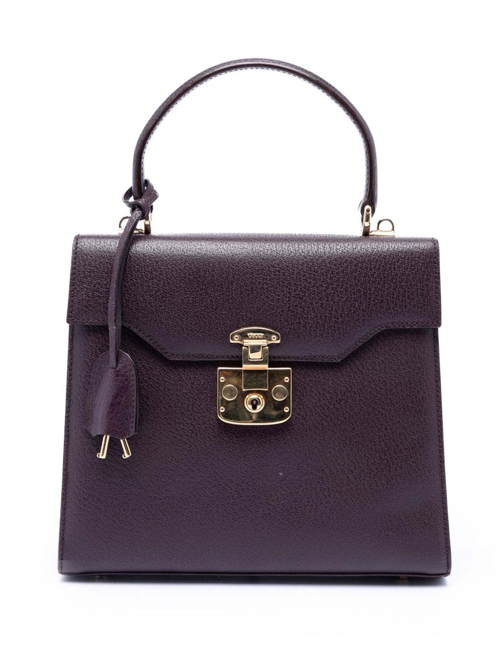 20th Century Calfskin Lady Lock satchel