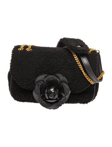 Shearling Crossbody Bag