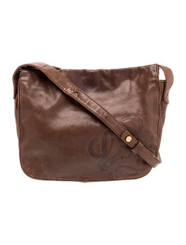 Leather Messenger Bag Vintage