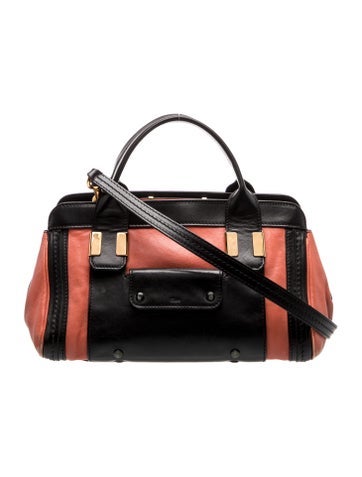 Leather Top Handle Bag