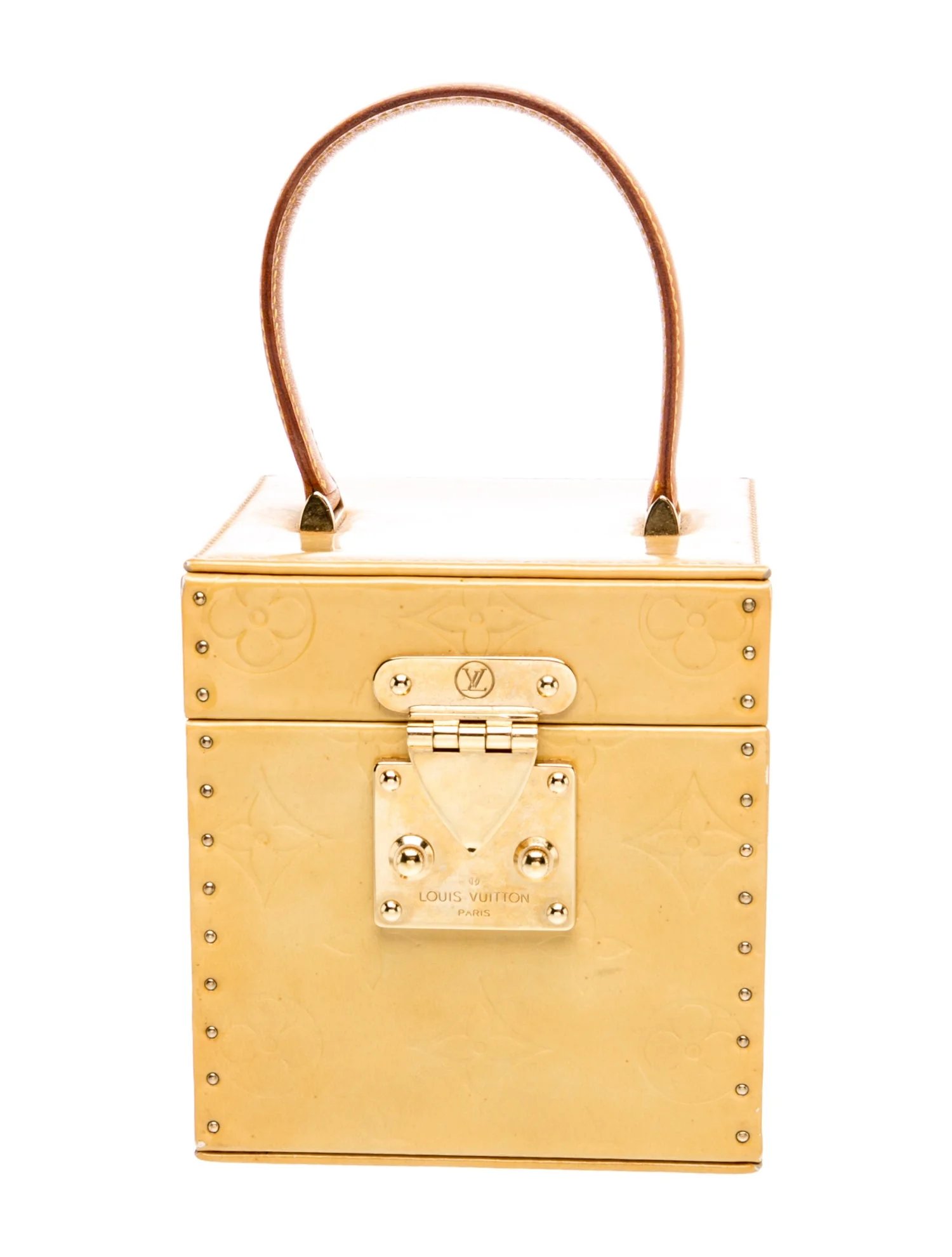 Monogram Vernis Bleecker Box Bag