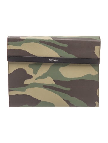 Saint Laurent Leather Clutch