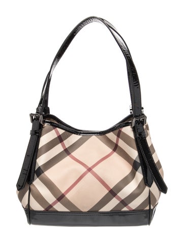 Burberry Super Nova Check Shoulder Bag