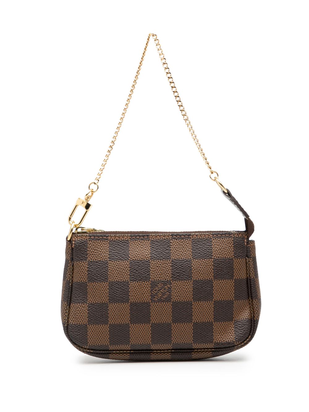 Louis Vuitton 2010 Damier Ebene Mini Pochette Accessoires handbag