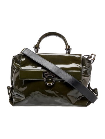 Gancini Top Handle Bag
