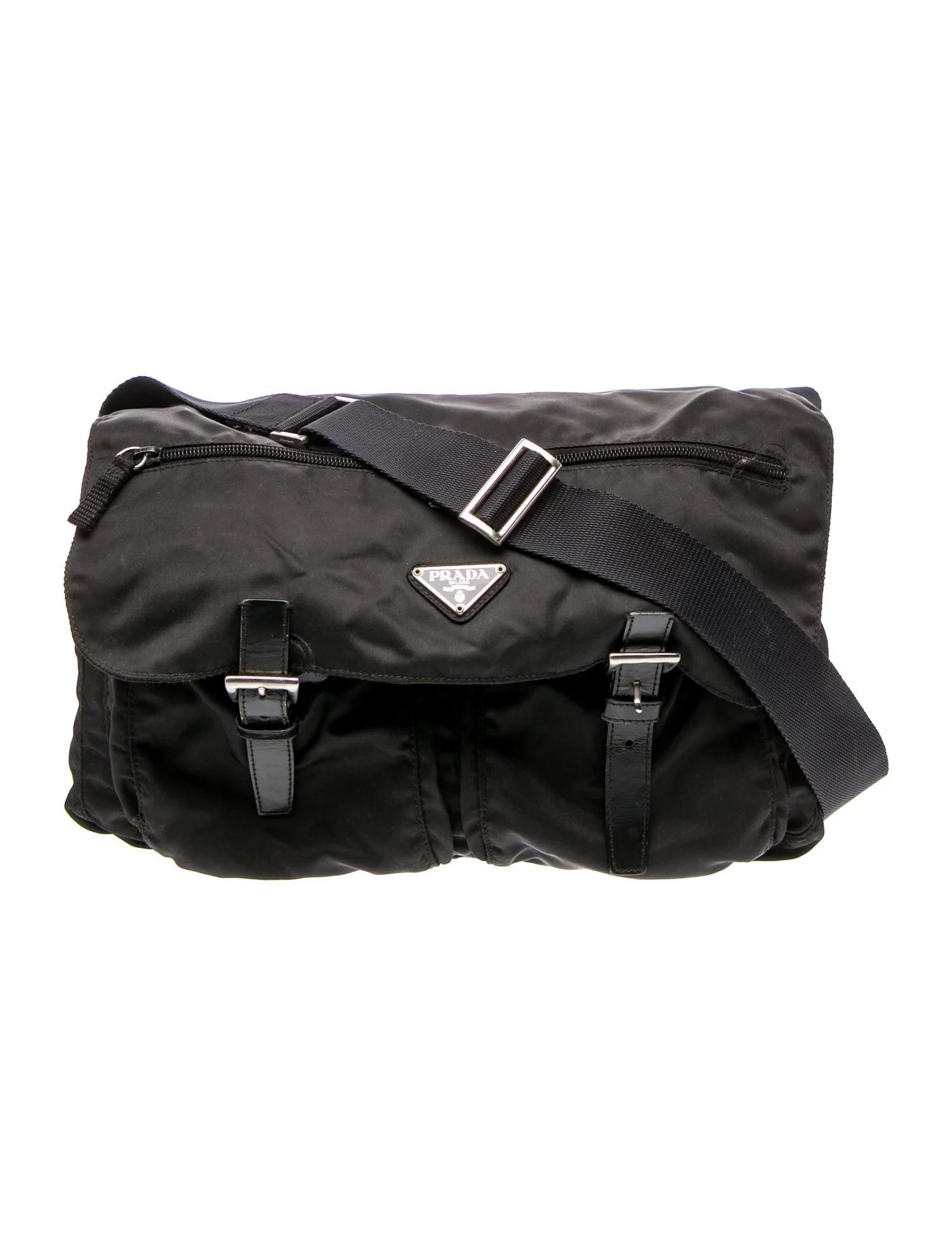 Tessuto Nylon Crossbody Bag Vintage