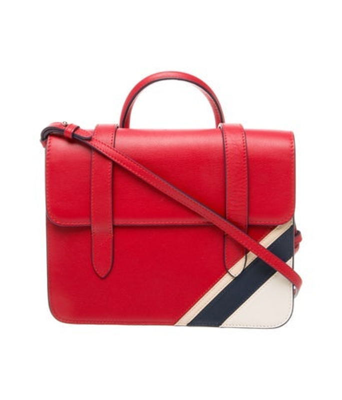 Strathberry Leather Top Handle Bag