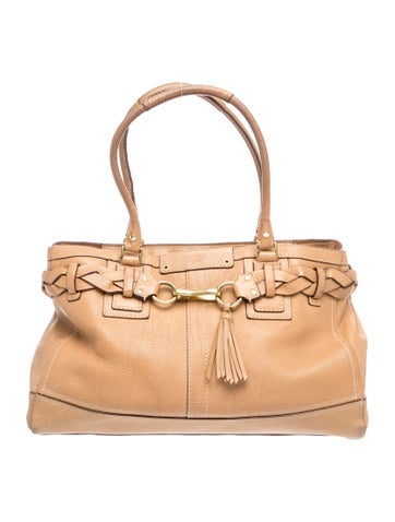 Leather Top Handle Bag