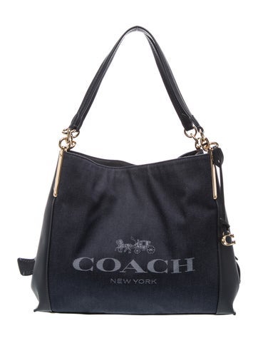 Coach Leather Top Handle Bag