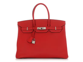 Hermes Hermès Rouge de Coeur Togo Birkin 35