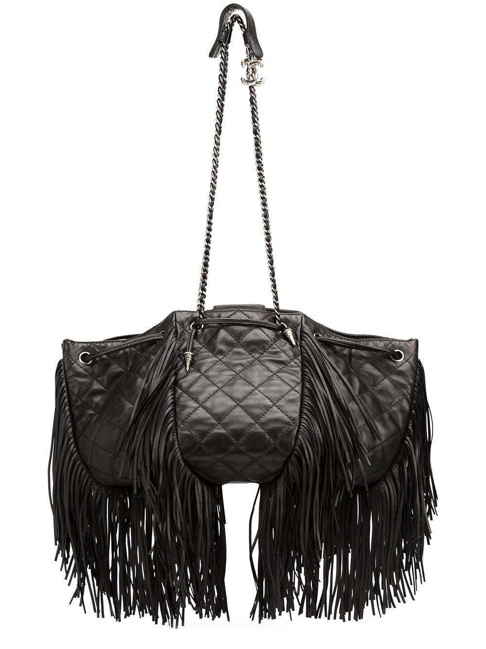 Paris Dallas fringed shoulder bag