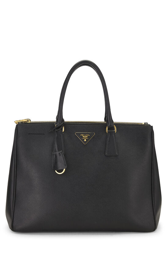 Prada Black Saffiano Executive Tote Large