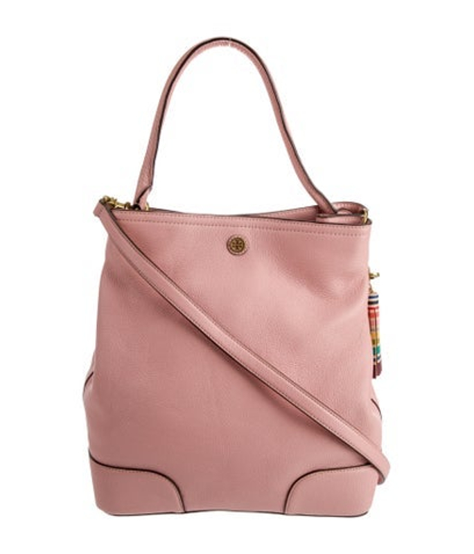 Tory Burch Burch Leather Top Handle Bag