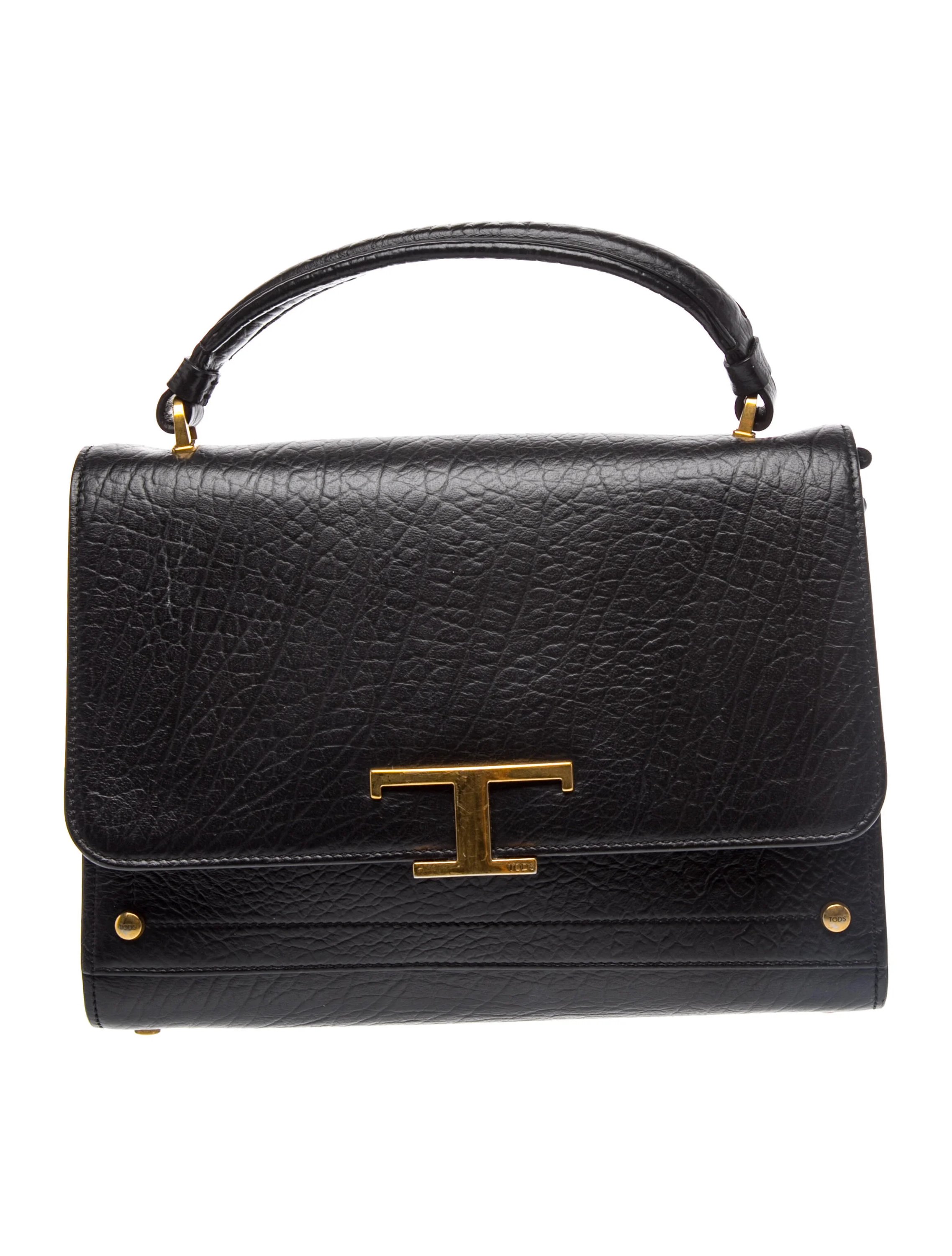 Leather Top Handle Bag