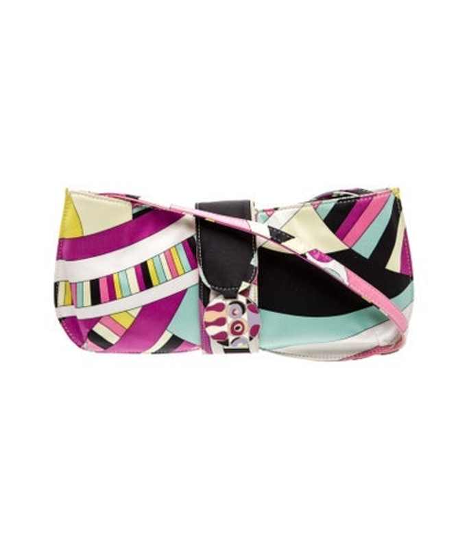 Emilio Pucci Pucci Nylon Top Handle Bag