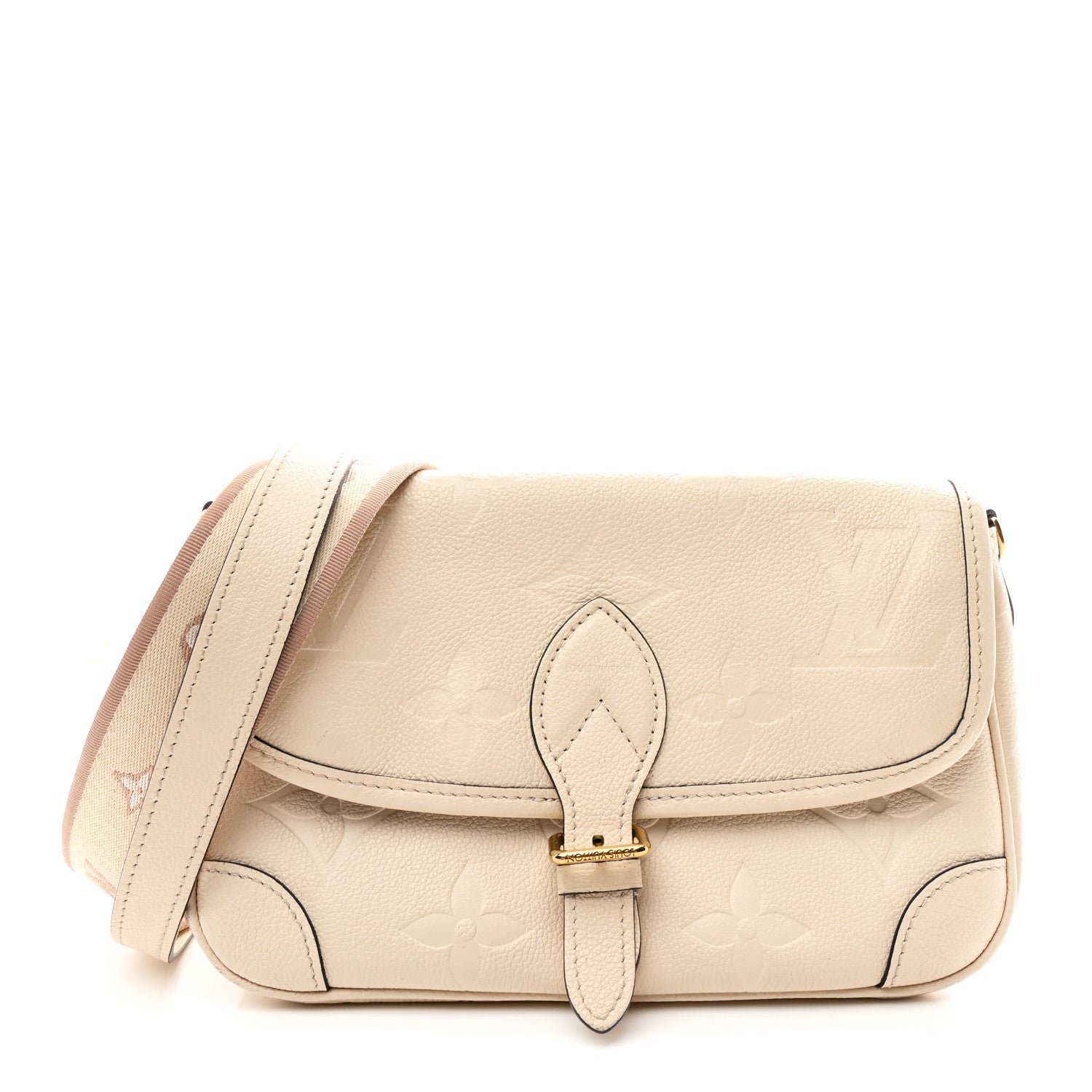 Louis Vuitton Louis Vuitton Empreinte Monogram Giant Diane Cream