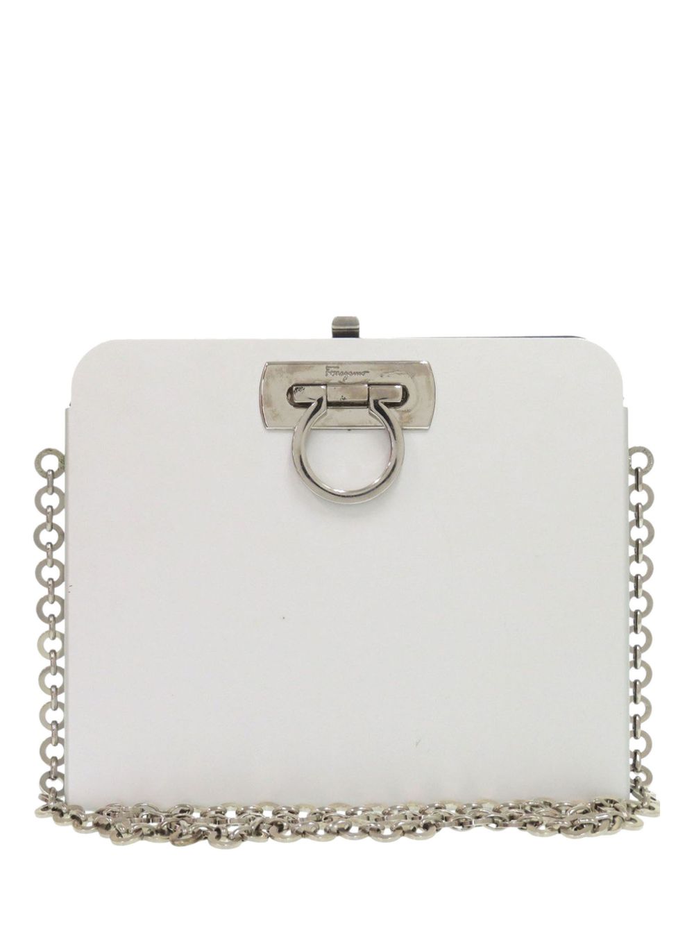 Ferragamo 2010-2025 Leather Gancini Chain crossbody bag