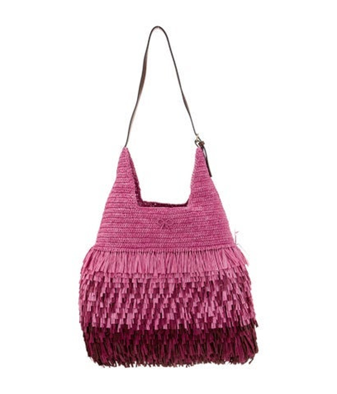 Anya Hindmarch Hindmarch Straw Shoulder Bag