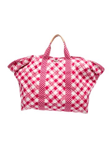 Gingham XXL Tote