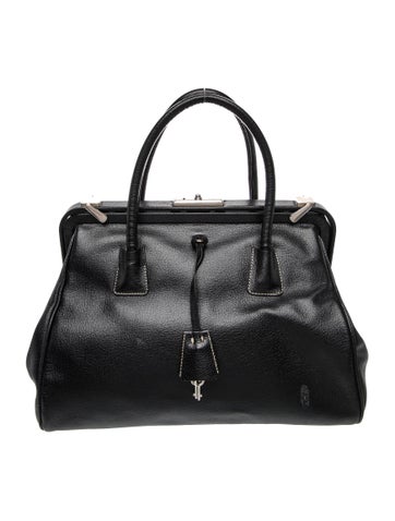 Prada Madras Leather Cerniera