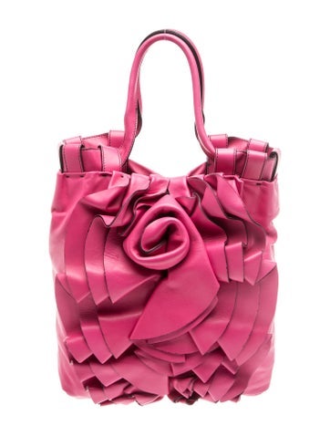 Leather Top Handle Bag