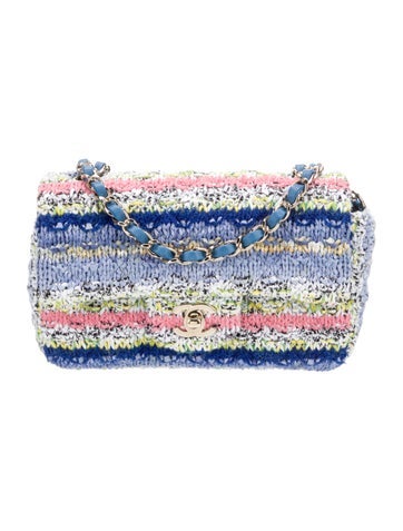 Tweed Mini Rectangular Flap Bag