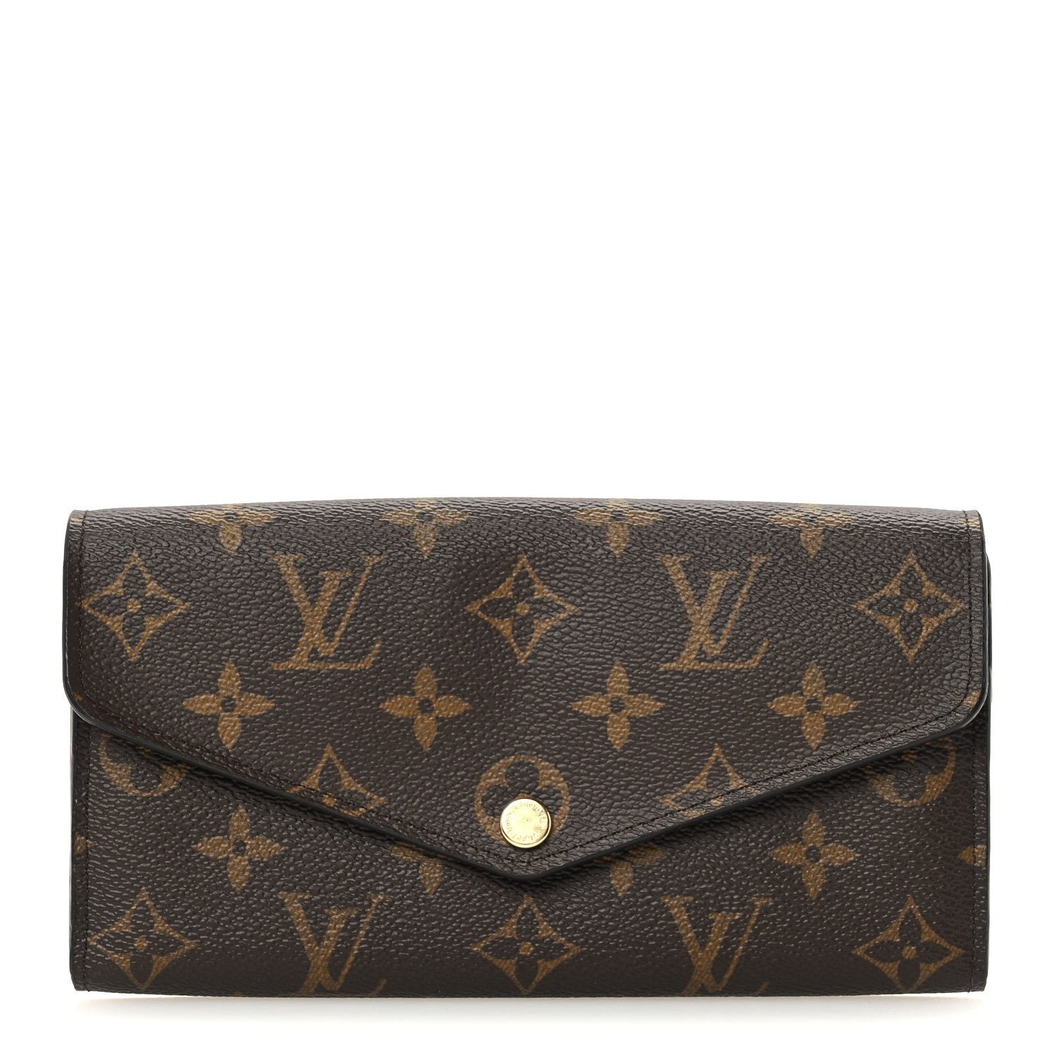 Louis Vuitton Monogram Sarah Wallet NM Coquelicot