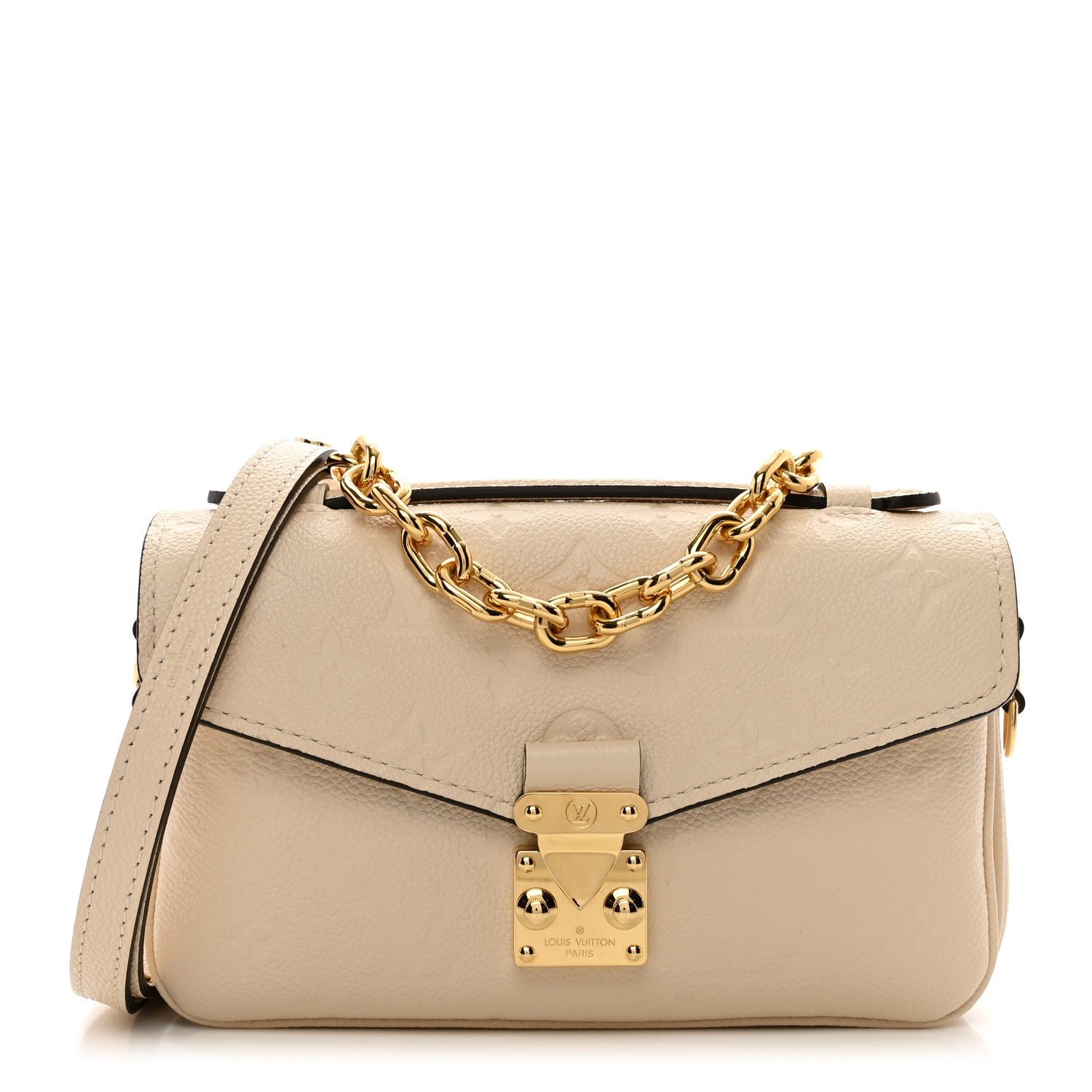 Louis Vuitton Empreinte Pochette Metis East West Cream
