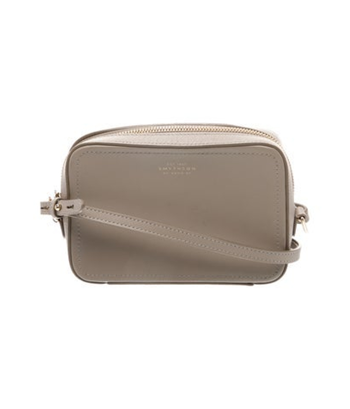 Smythson Leather Crossbody Bag