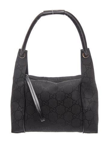 GG Canvas GG Nylon Hobo