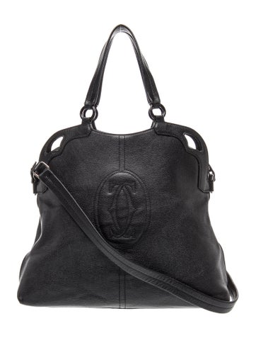 Leather Top Handle Bag