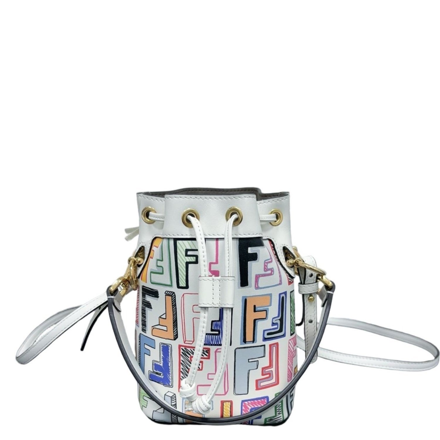 Calfskin Mon Tresor Bucket Mini