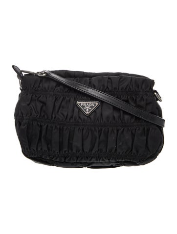 Tessuto Nylon Top Handle Bag