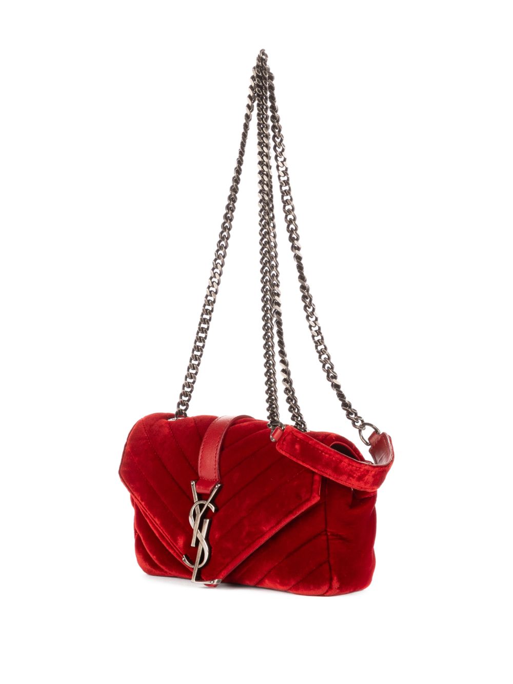 Saint Laurent chevron shoulder bag