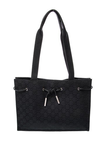 GG Canvas GG Canvas drawstring Tote Bag Medium
